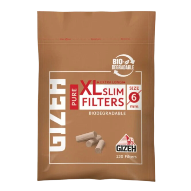 GIZEH - XL Slim Filter - Pure - Bag
