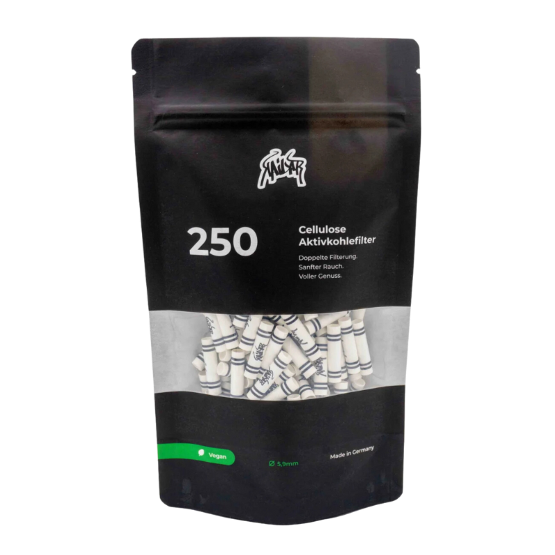 Kailar - 250 Slim Cellulose Aktivkohlefilter - White