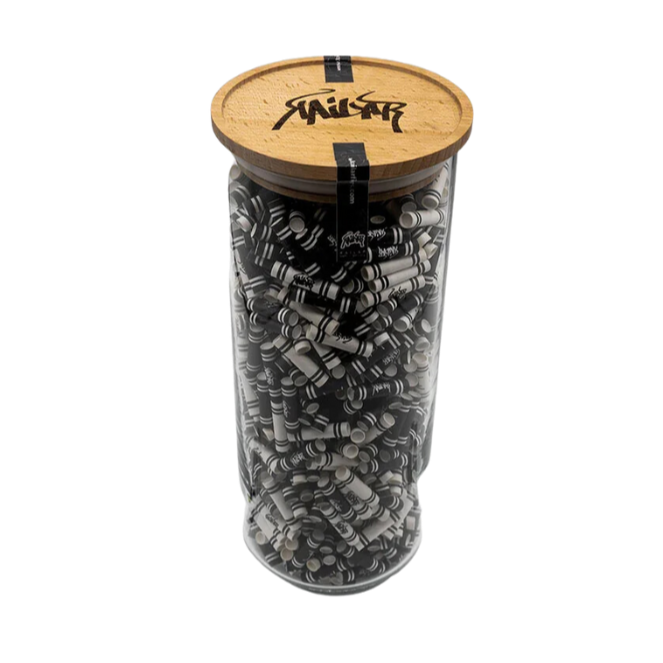 Kailar - 825er Glas Cellulose Aktivkohlefilter - Mixed - Black & White