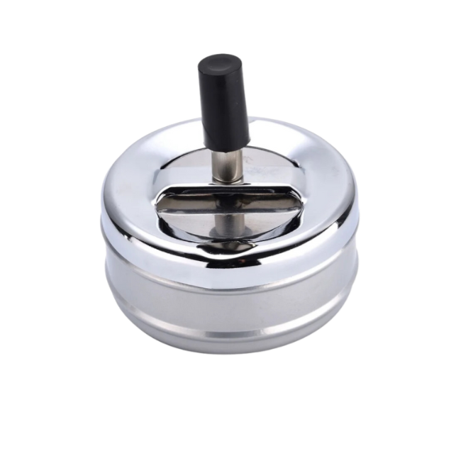 Metall Drehaschenbecher