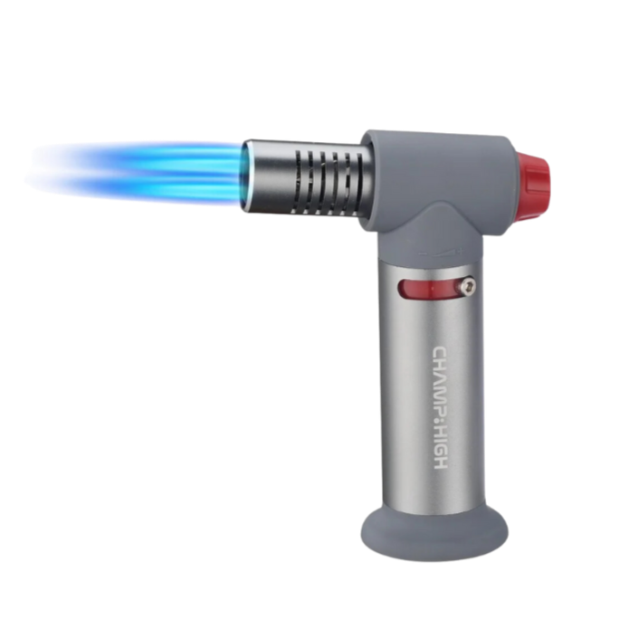 Champ High - Feuerzeug - Table Lighter 4 Flames Grey