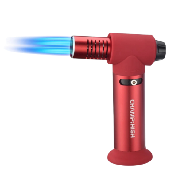 Champ High - Feuerzeug - Table Lighter 4 Flames Red