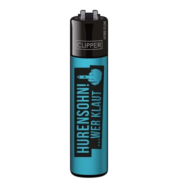 Clipper - Hurensohn! ...wer klaut turquoise