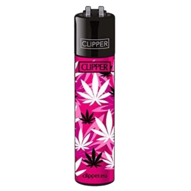 Clipper - Pink Hemp Leaves Pink