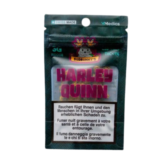 BudBunny - Harley Quinn - Indoor CBD Blüten - 3g