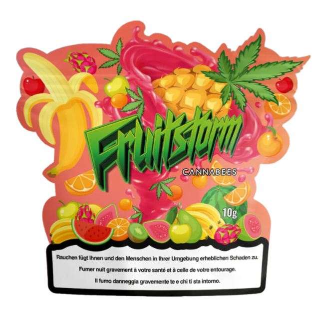 Cannabees - Fruitstorm - Indoor CBD Blüten - 10g