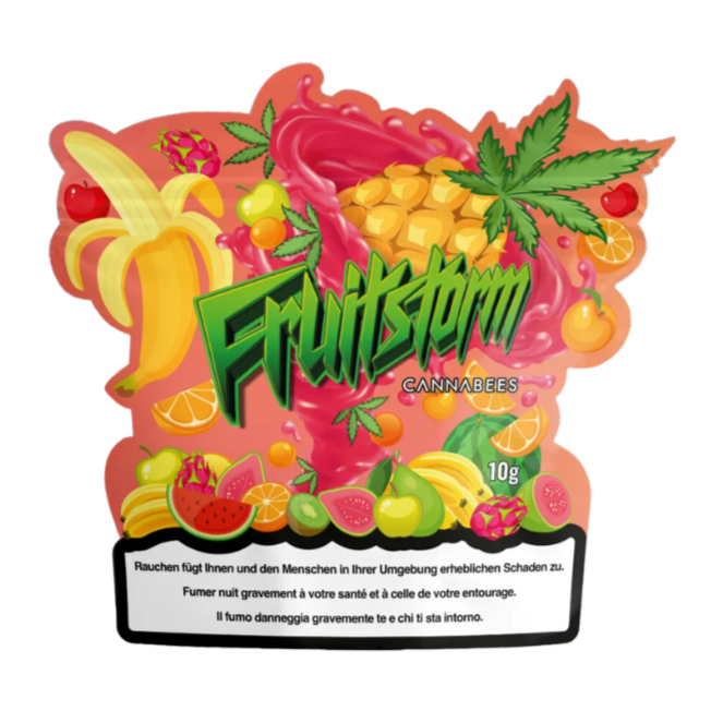Cannabees - Fruitstorm - Indoor CBD Minibuds - 18g