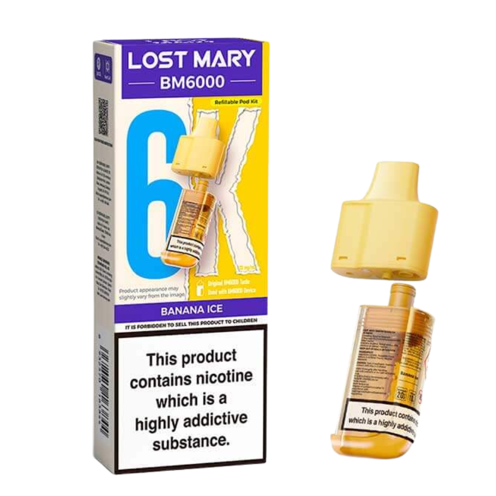 Lost Mary - BM6000 - Banana Ice - Vape Kit