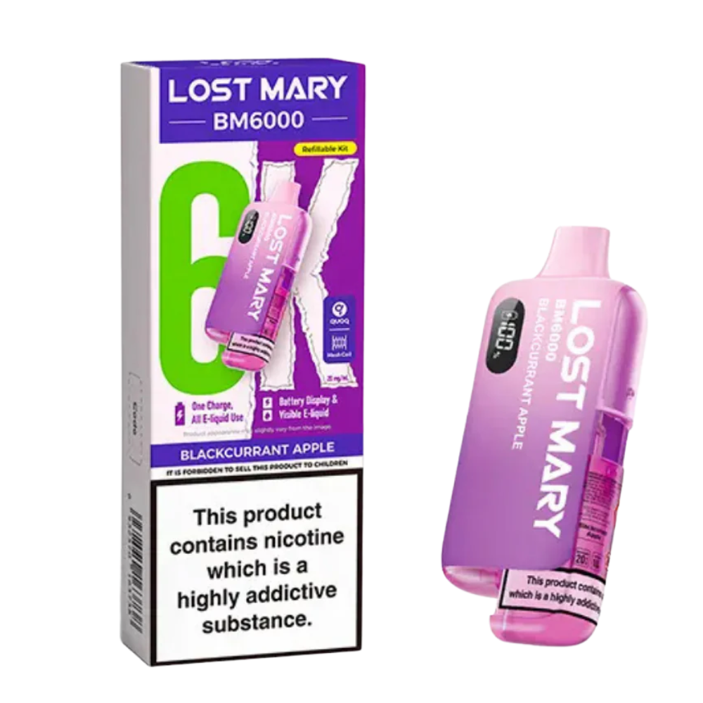 Lost Mary - BM6000 - Blackcurrant Apple - Vape Kit