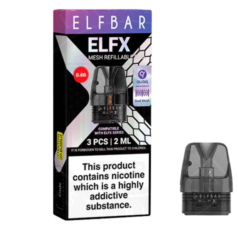 Elf Bar - ELFX Empty Pod - (3er Pack)