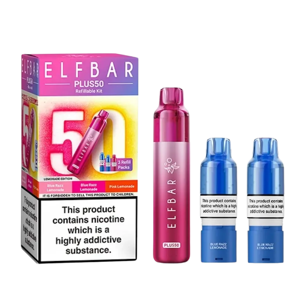 Elf Bar - Plus 50 - Starterset - Lemonade Edition