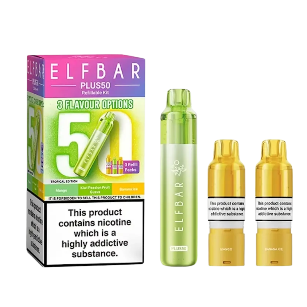 Elf Bar - Plus 50 - Starterset - Tropical Edition