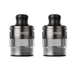 Voopoo - PNP X Replacement Kartuschen 2er-Pack - DTL - Grey / XL 5ml