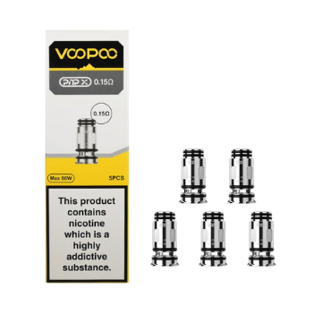 Voopoo - PNP X Replacement Coil 5pack -0.15ohm