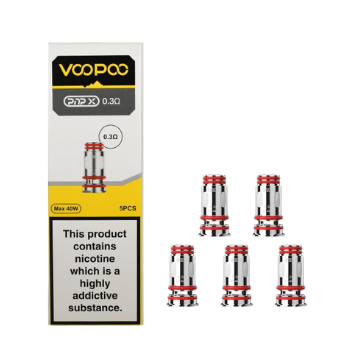 Voopoo - PNP X Replacement Coil 5pack -0.3ohm