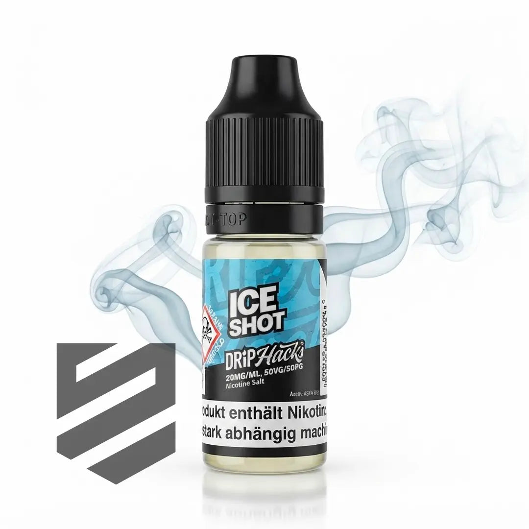Drip Hacks - Nic Ice Shot 20mg/ml 50/50 Nikotin Shot mit Koolada