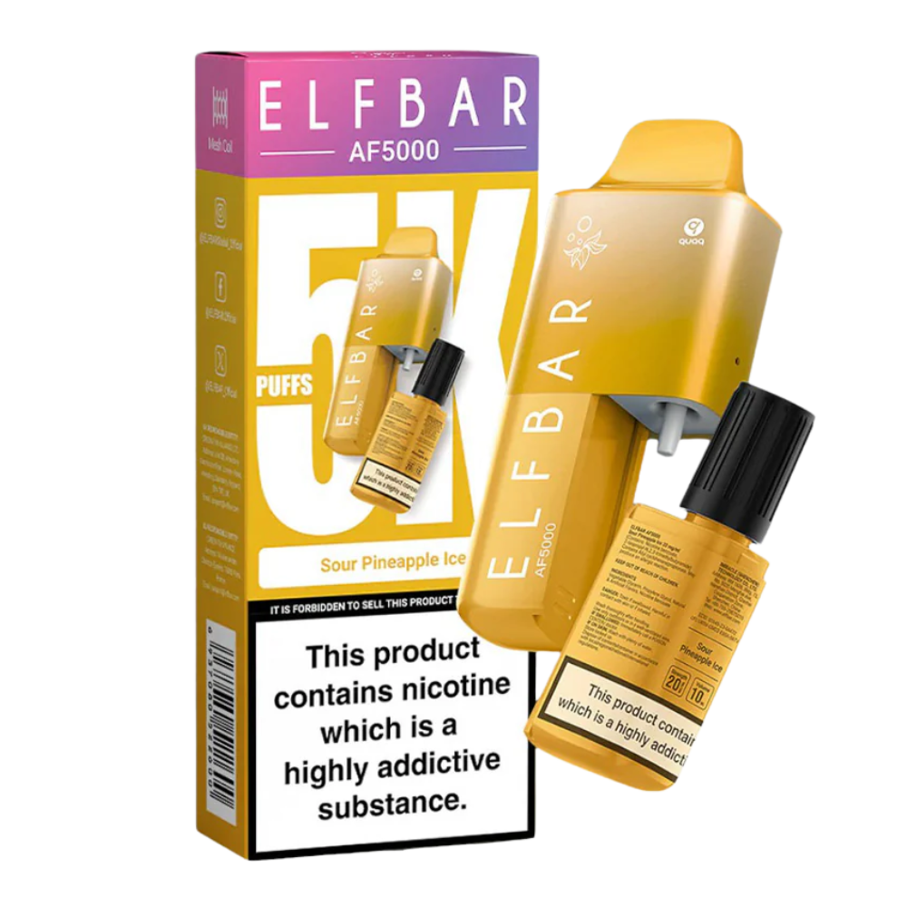 Elf Bar - AF5000 - Sour Pineapple Ice