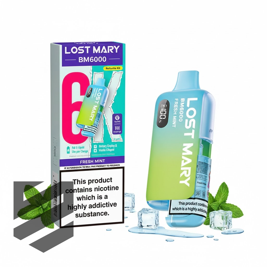 Lost Mary BM6000 Prefilled Pod Kit – Fresh Mint
