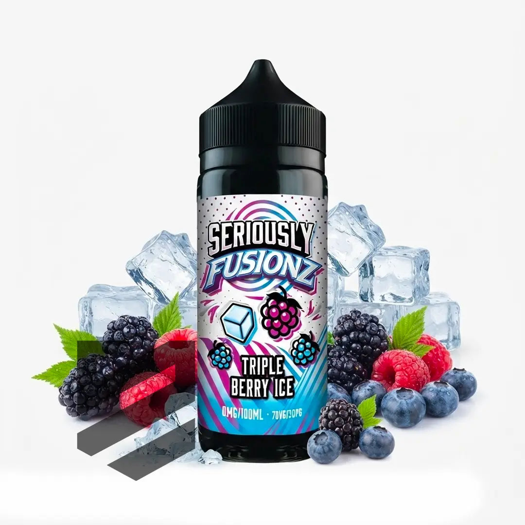 Seriously - Fusionz - Shortfill - Triple Berry Ice 100ml 0mg