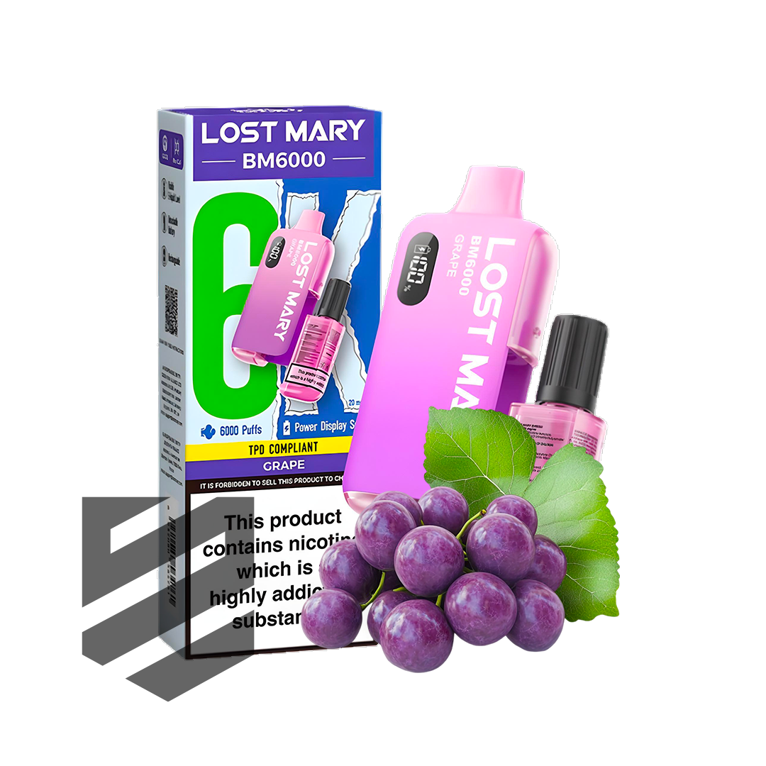 Lost Mary - BM6000 - Grape - Vape Kit