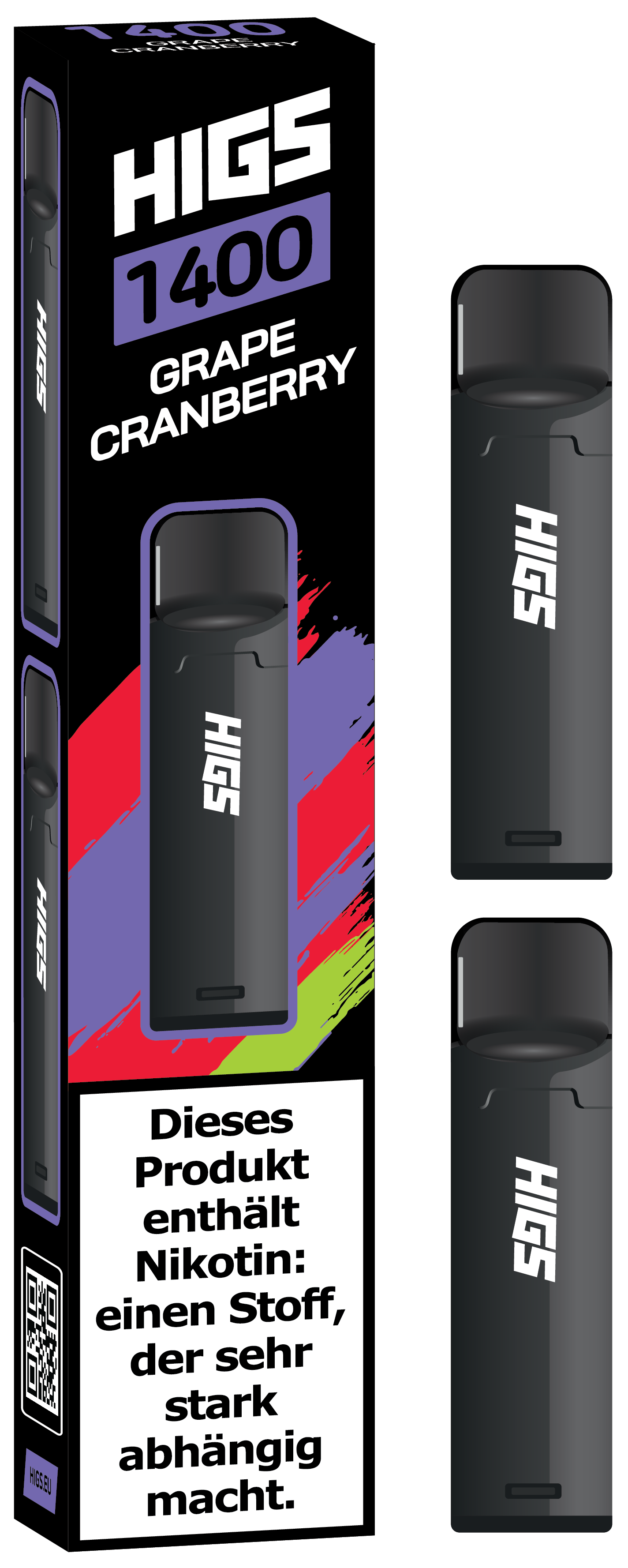 Higs - Pods - Grape Cranberry 2er-Pack