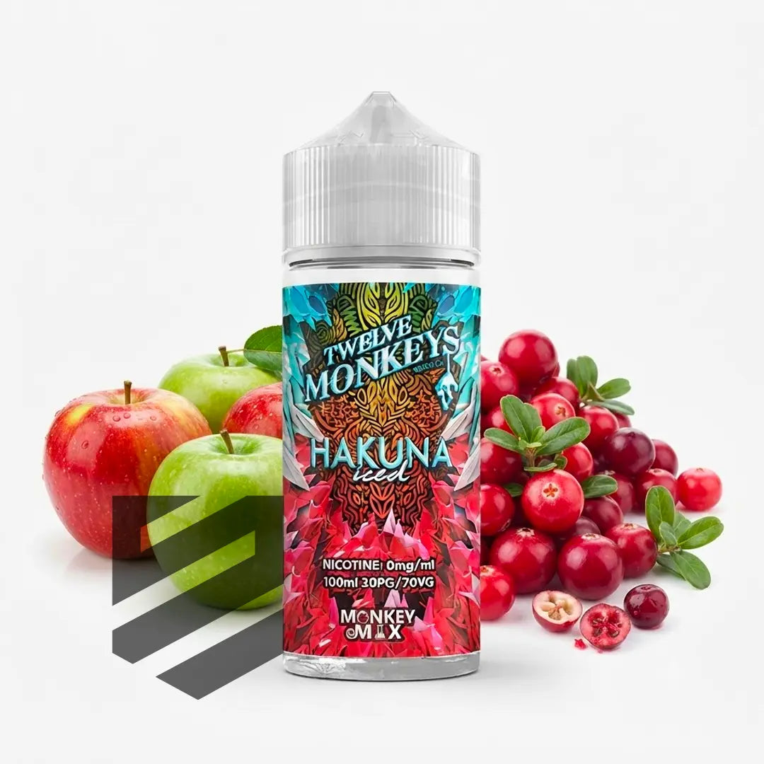 Twelve Monkeys - Shortfill - Hakuna ICED 0mg 100ml