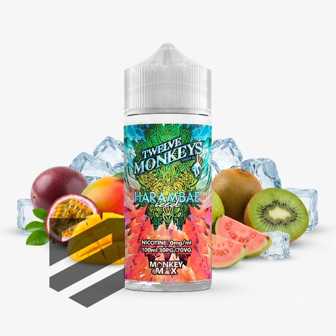 Twelve Monkeys - Shortfill - Harambae ICED 0mg 100ml