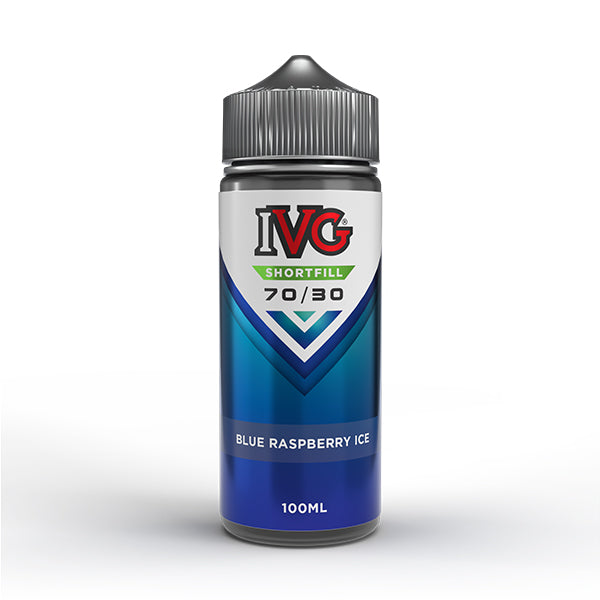 IVG 70/30 0 mg – 100 ml Shortfill Blue Raspberry Ice
