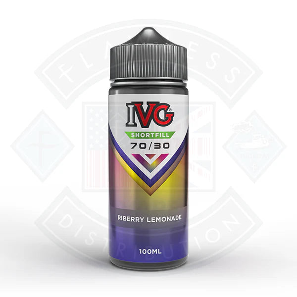 IVG 70/30 0 mg – 100 ml Shortfill Riberry Lemonade