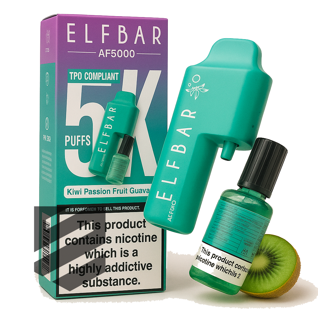Buy Vape ELF BAR AF5000 Kiwi Passion Fruit Guava in Switzerland | Snustrend Snustrend - Snus, Vapes & Schnupf Buy Vape ELF BAR AF5000 Kiwi Passion Fruit Guava in Switzerland | Snustrend Snustrend - Snus, Vapes & Schnupf