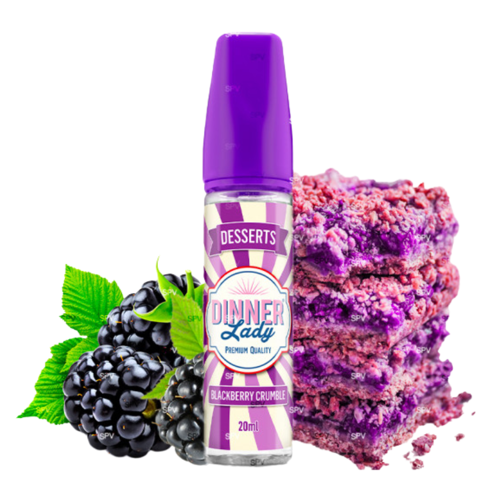 Dinner Lady - Longfill - Desserts Blackberry Crumble 20 ml in 60 ml