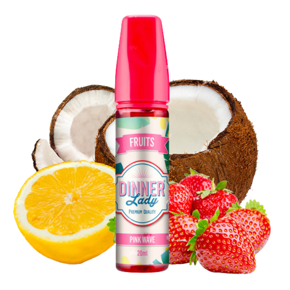 Dinner Lady - Longfill - Fruits Pink Wave 20 ml in 60 ml