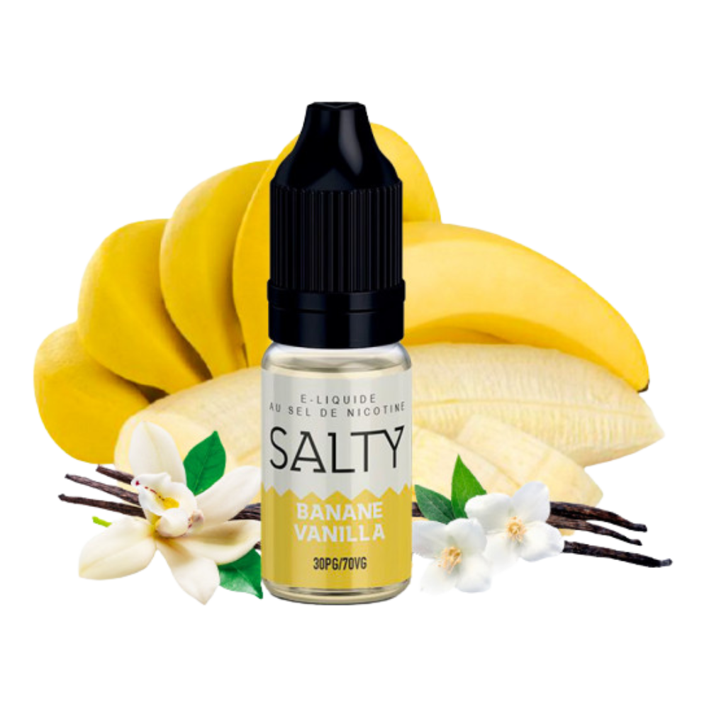 Salty - Nikotinsalz - Banane Vanille 10ml