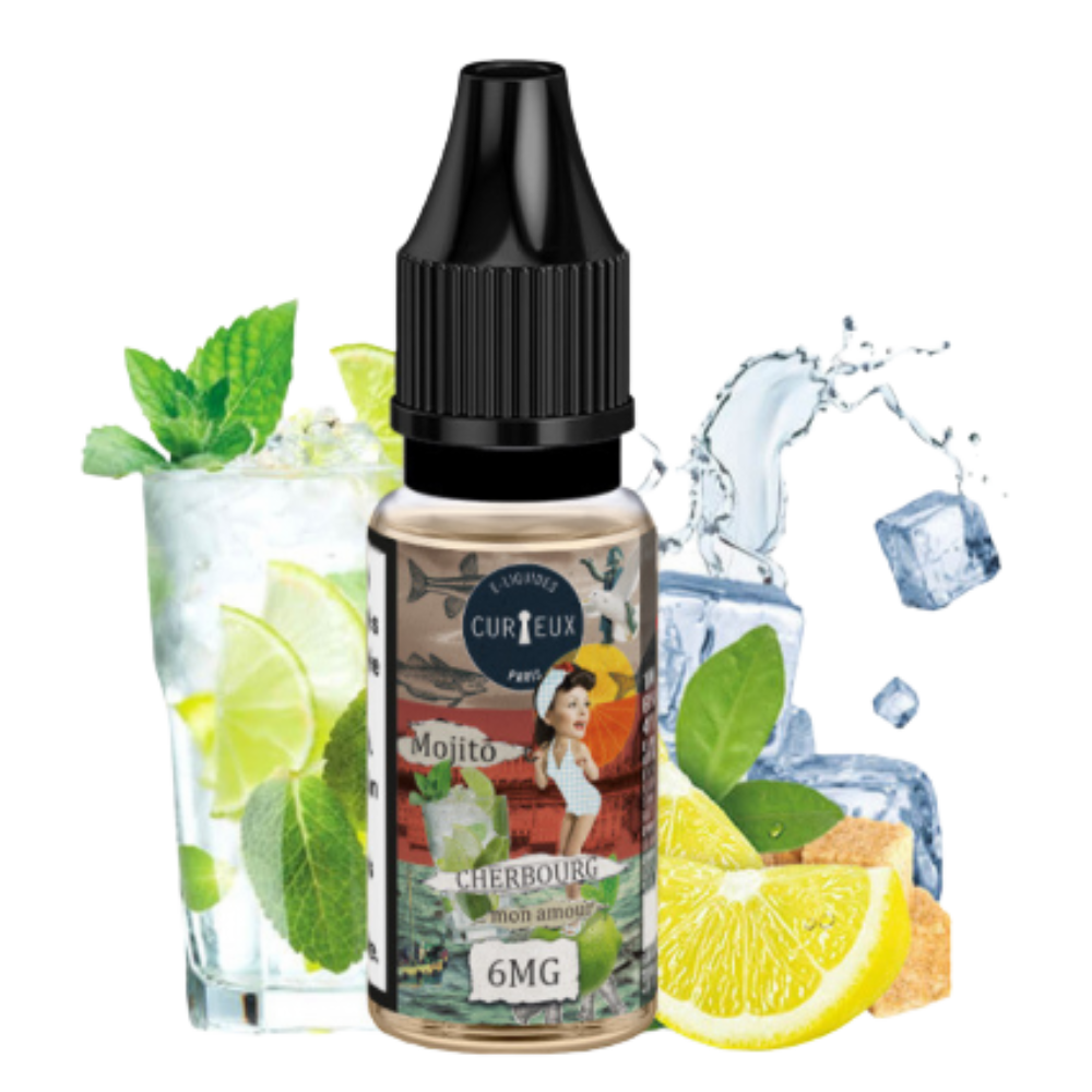 Curieux - Édition - Nikotinsalz - Hexagone Cherbourg Mon Amour 10ml