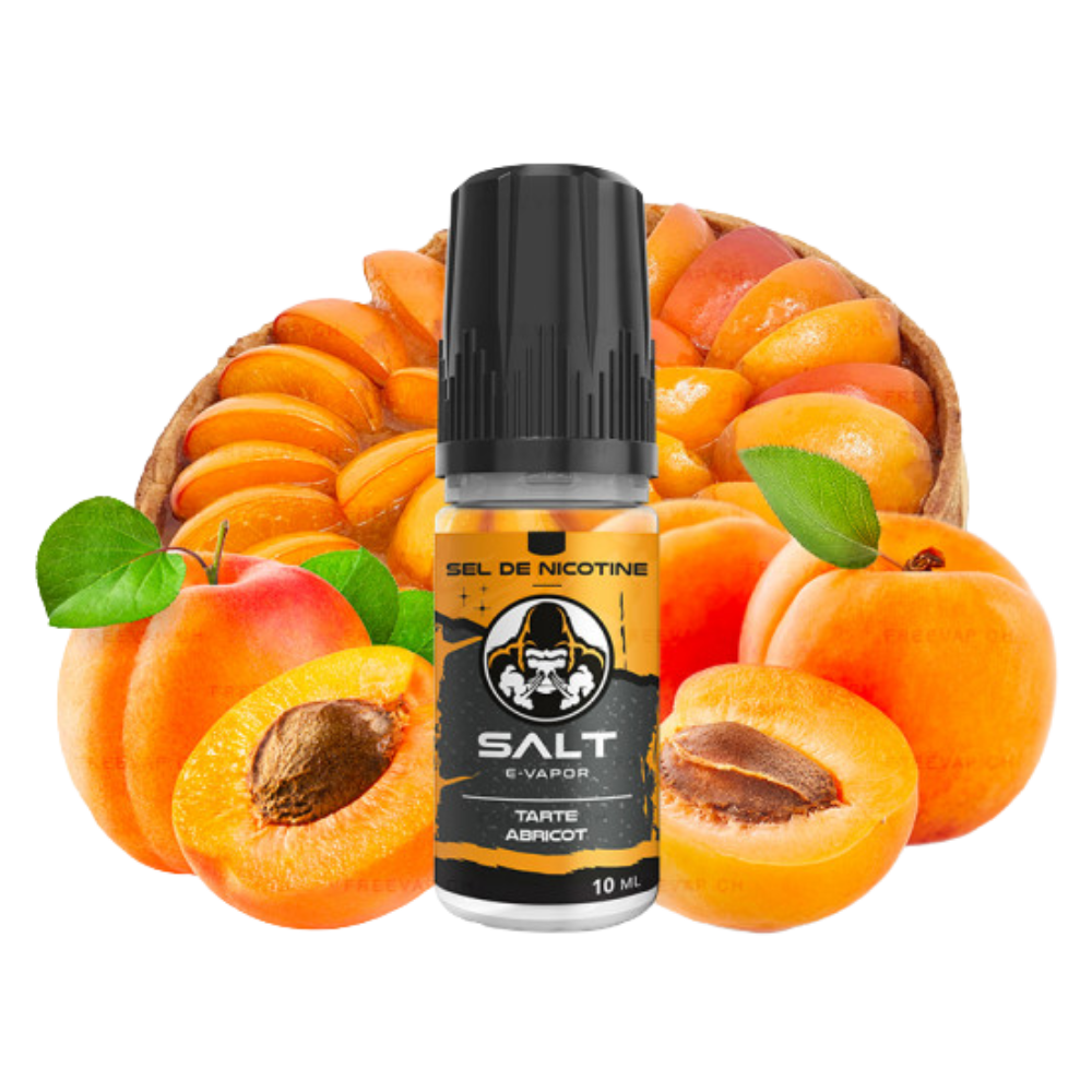 Le French - E-Vapor Nikotinsalz - Aprikosenkuchen 10 ml