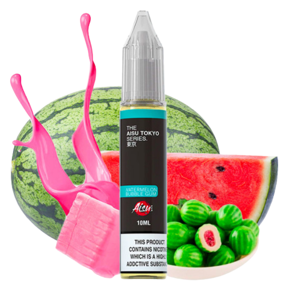 Aisu - Tokyo Series - Nikotinsalz - Watermelon Bubble Gum 10ml
