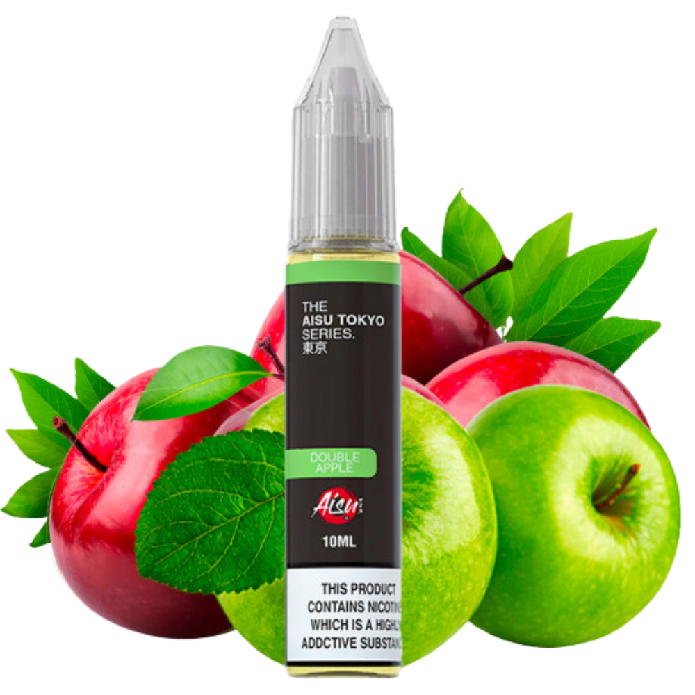 Aisu - Tokyo Series - Nikotinsalz - Double Apple (Grüner & Roter Apfel) 10ml