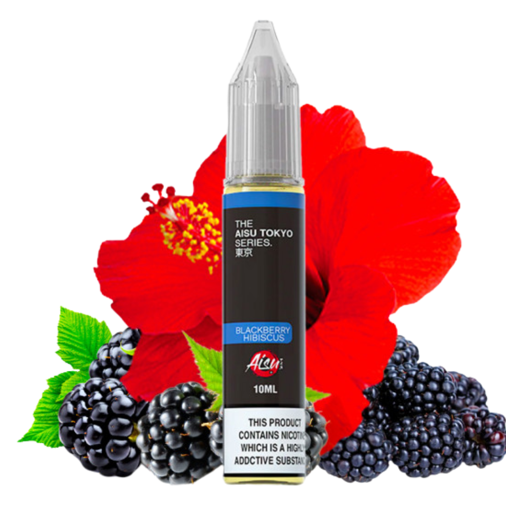 Aisu - Tokyo Series - Nikotinsalz - Blackberry Hibiscus (Brombeere & Hibiskus) 10ml