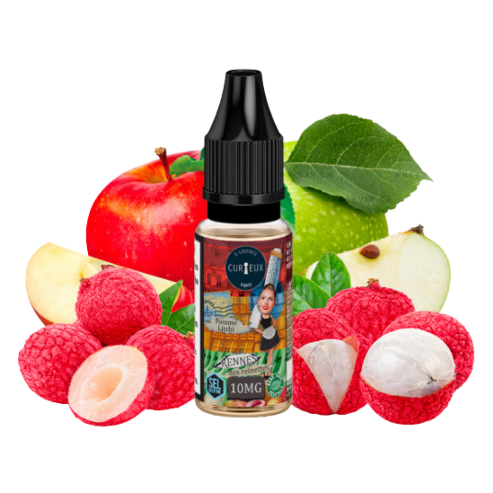 Curieux - Édition - Nikotinsalz - Hexagone Rennes des Reinettes 10ml