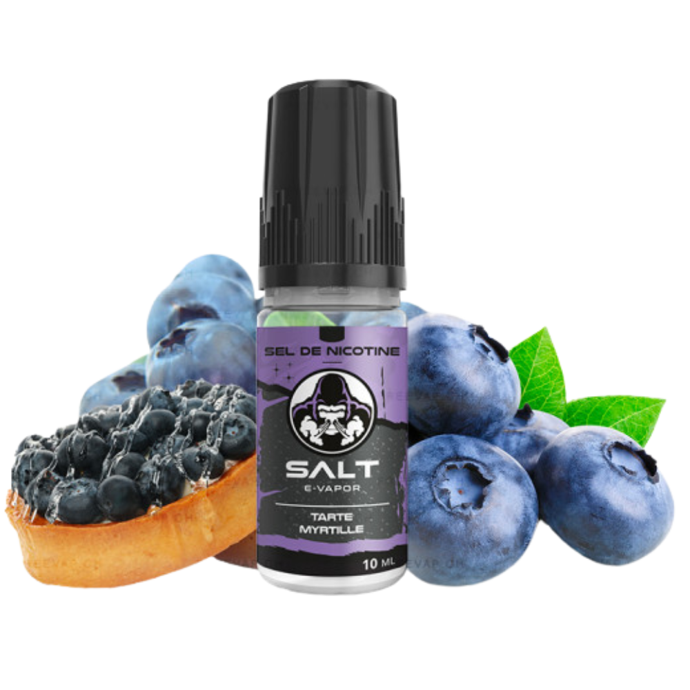 Le French - E-Vapor Nikotinsalz - Heidelbeerkuchen 10 ml