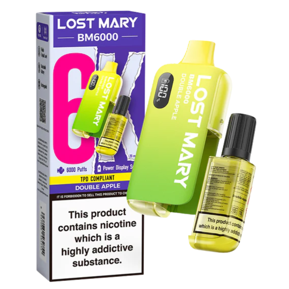Lost Mary - BM6000 - Double Apple - Vape Kit