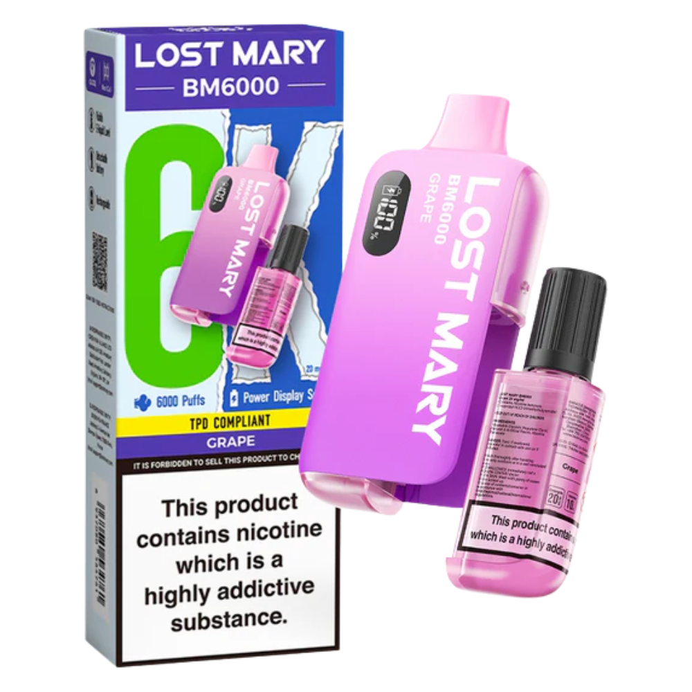 Lost Mary - BM6000 - Grape - Vape Kit