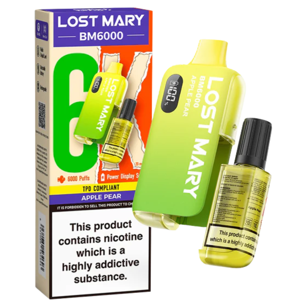 Lost Mary - BM6000 - Apple Pear - Vape Kit