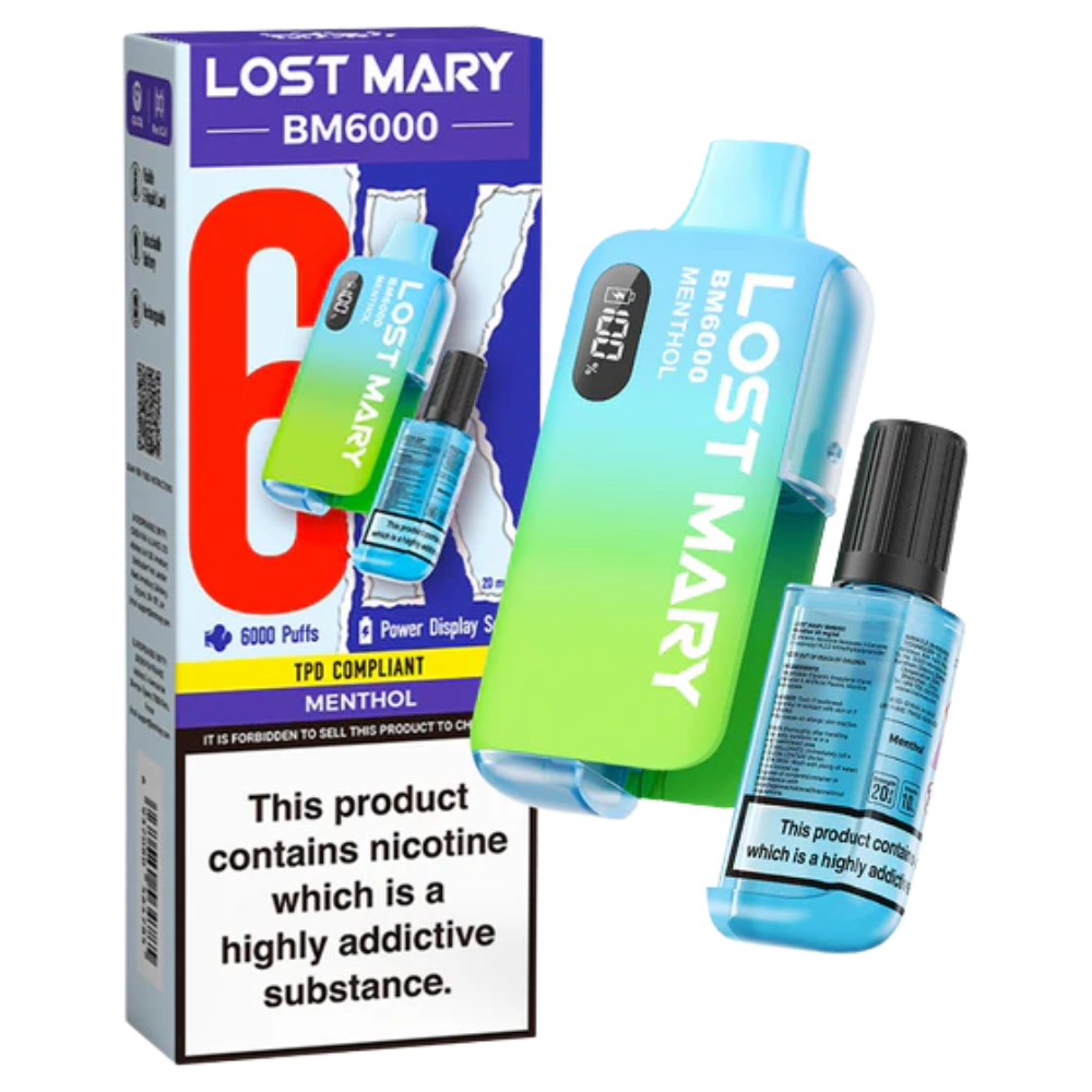 Lost Mary - BM6000 - Menthol - Vape Kit