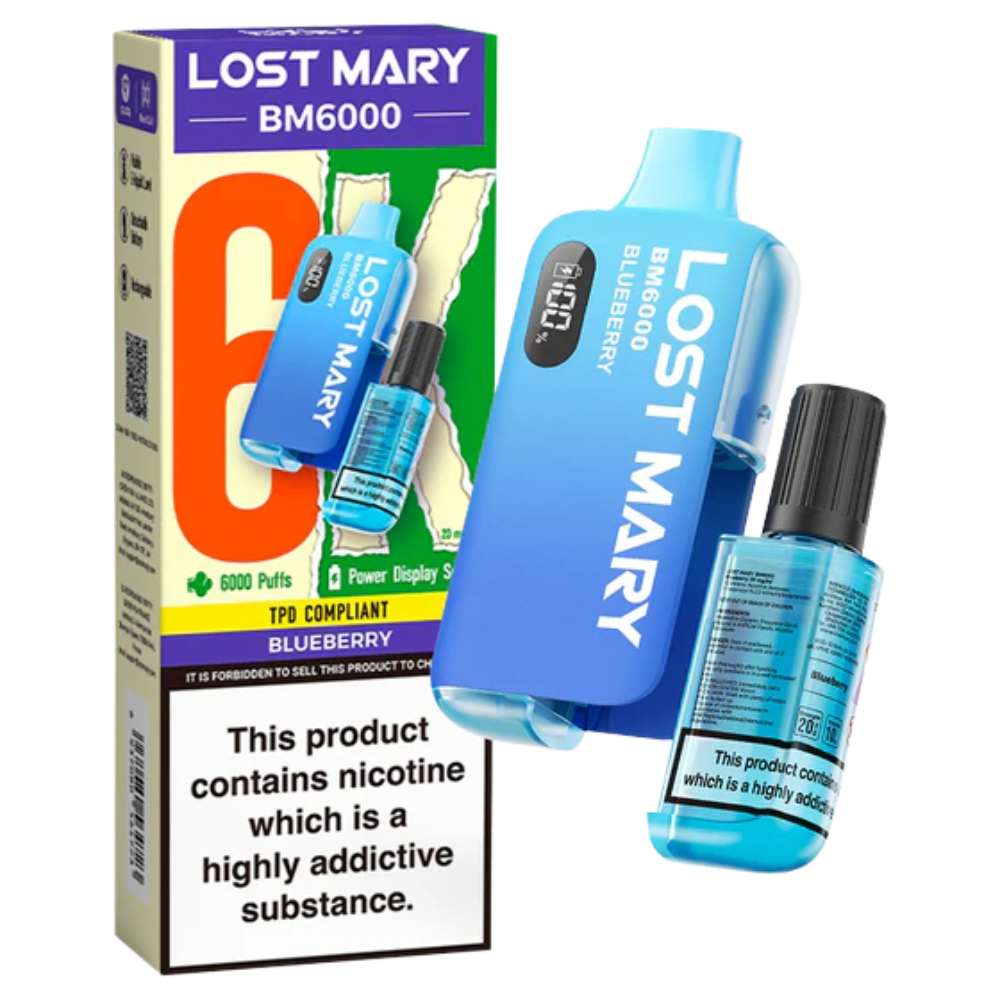 Lost Mary - BM6000 - Blueberry - Vape Kit