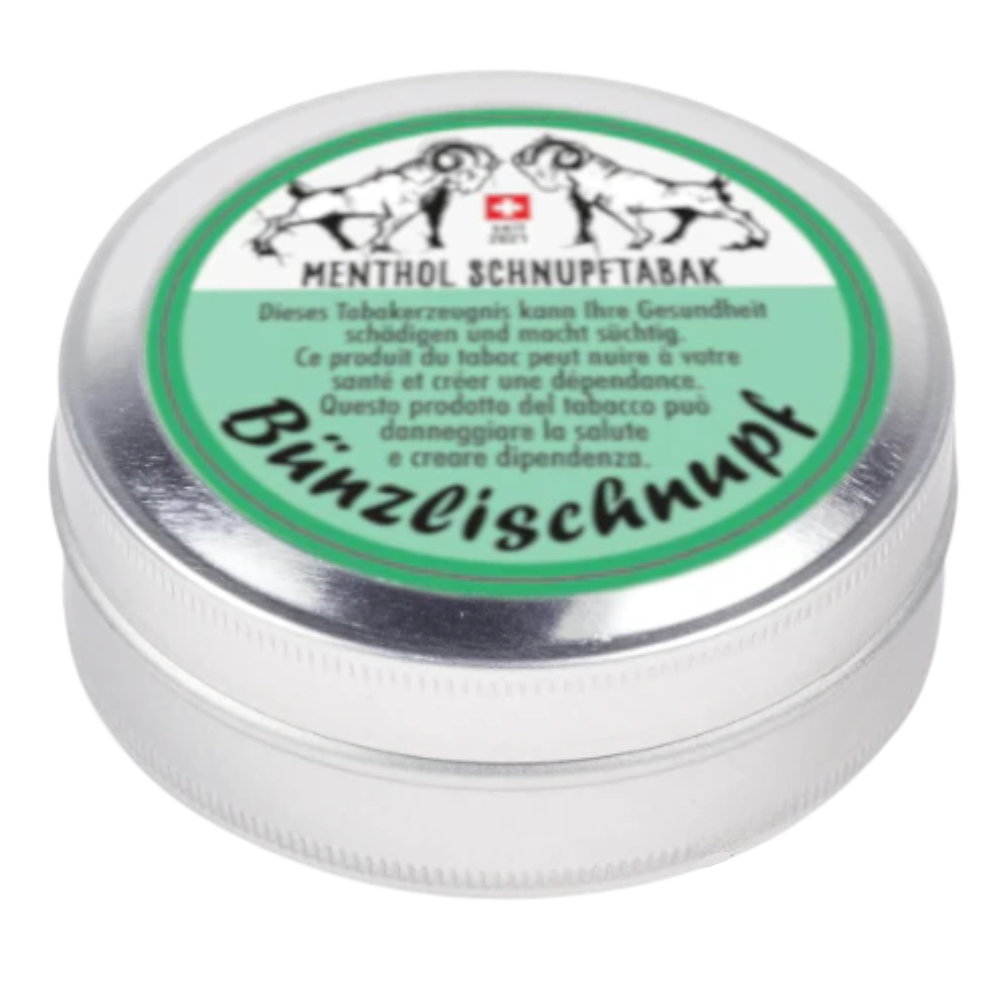 Bünzlischnupf - Menthol 10g