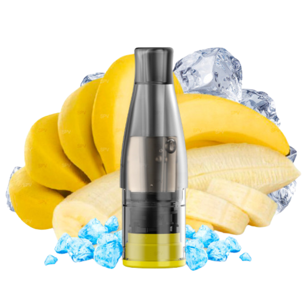 Kiwi Vapor - Kiwi GO PLUS Pod - Banana Ice 2er-Pack 20mg 2ml