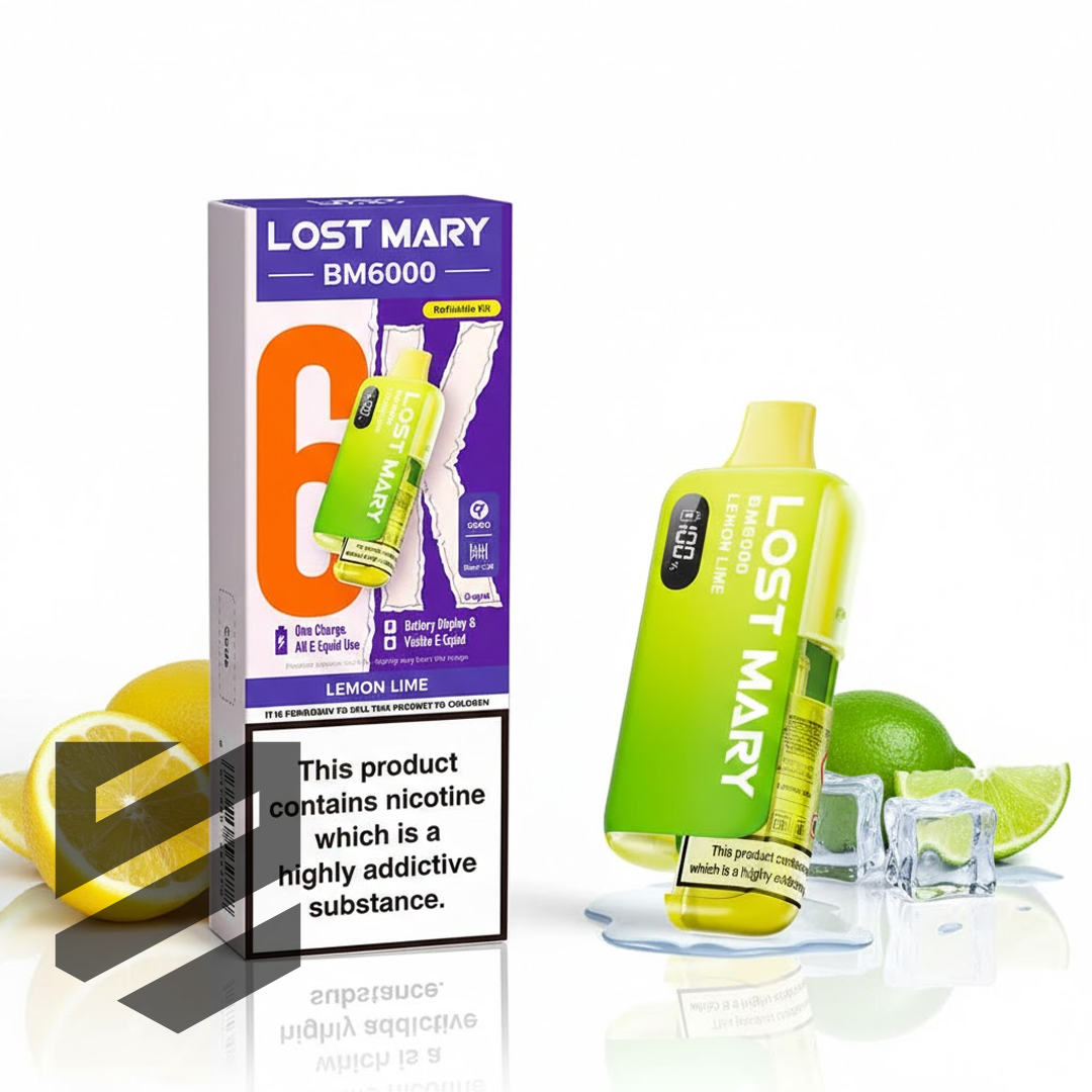 Lost Mary BM6000 Prefilled Pod Kit – Lemon Lime