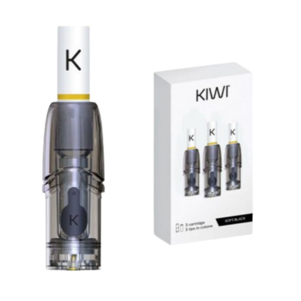 Kiwi Vapor - Kiwi Pod-Kartuschen - Clear 3er-Pack