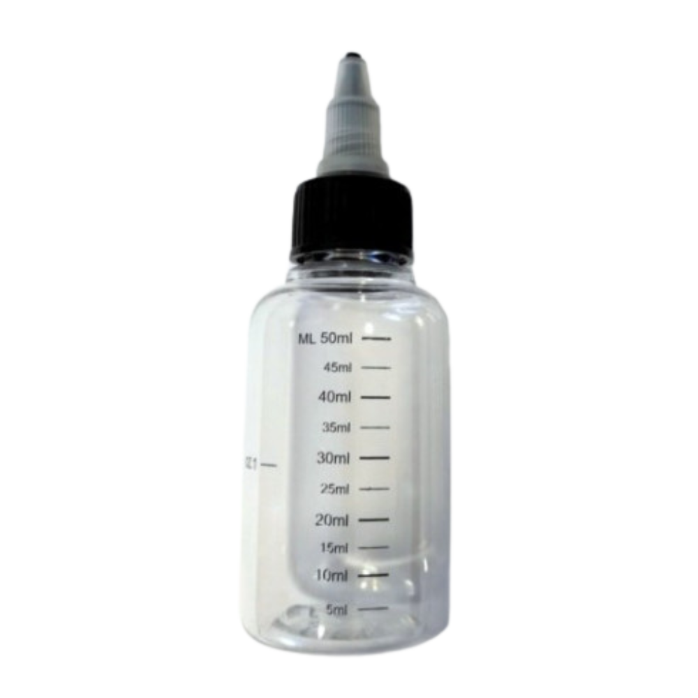 Leere DIY-Flasche / Flakon mit Skalierung | 50 ml